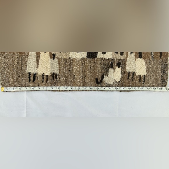 VTG Pictorial wool Handmade Rug - Picture 7 of 7